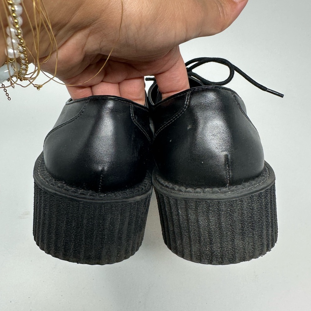 Killstar Hexellent Creepers Gothic Pentagram Mismatch Platform Black Punk SZ 10 - Picture 10 of 16